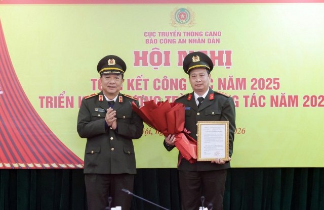 Đại tá Nguyễn Thanh Bình được phân công giữ chức Tổng Biên tập Báo CAND