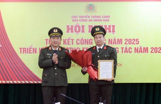 Đại tá Nguyễn Thanh Bình được phân công giữ chức Tổng Biên tập Báo CAND