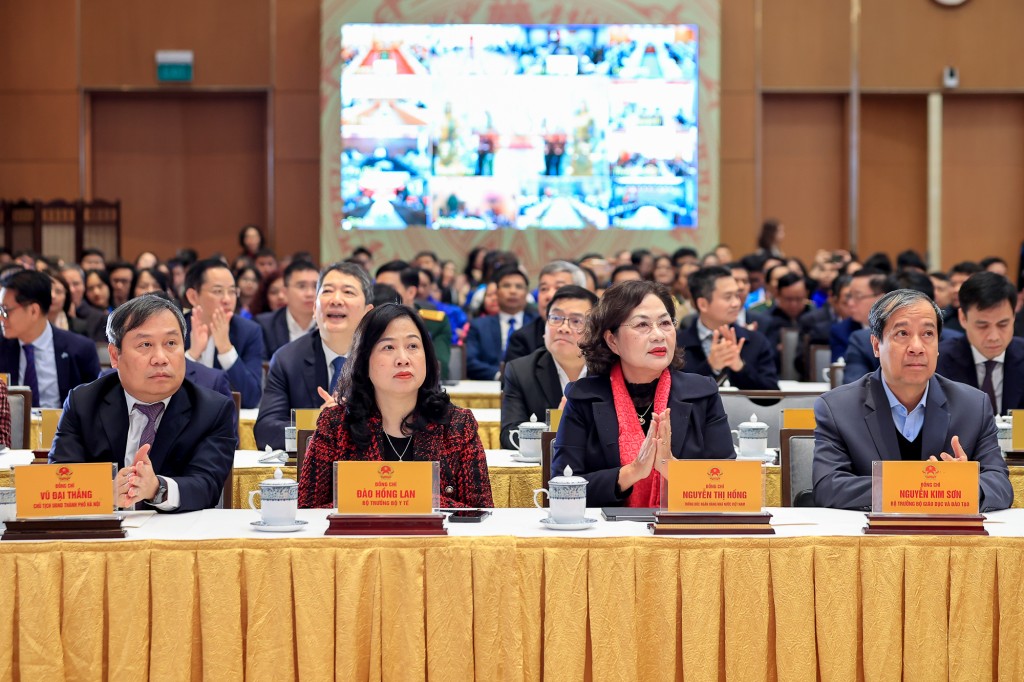 Các đạo biểu tham dự Lễ phát động - Ảnh: VGP/Nhật Bắc