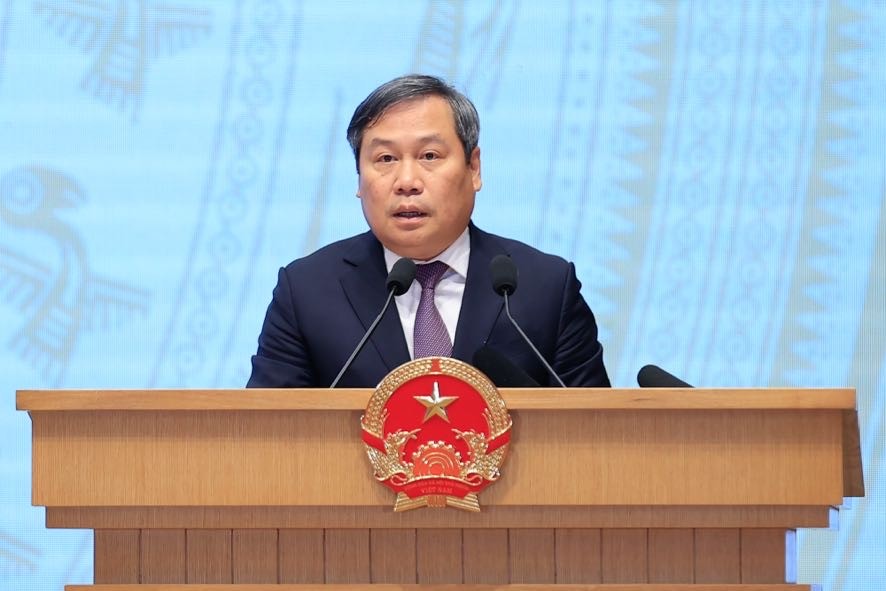 Chủ tịch UBND thành phố Hà Nội Vũ Đại Thắng phát biểu - Ảnh: VGP/Nhật Bắc