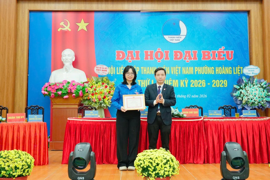 Chị Phạm Thị Thanh An làm Chủ tịch Hội LHTN phường Hoàng Liệt