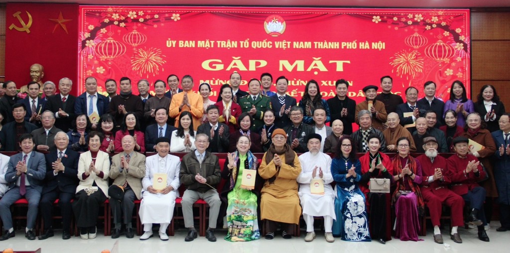 Mặt trận TP Hà Nội gặp mặt khối đại đoàn kết dân tộc Xuân Bính Ngọ
