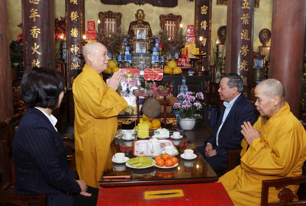 TP Hà Nội luôn trân trọng những đóng góp của các Phật tử, nhà tu hành