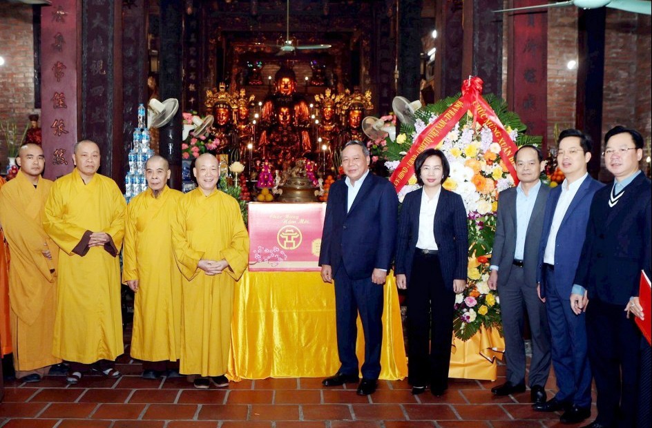 TP Hà Nội luôn trân trọng những đóng góp của các Phật tử, nhà tu hành