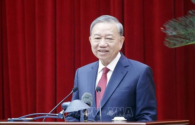 Phát biểu của Tổng Bí thư Tô Lâm tại buổi gặp mặt các Tiểu ban chuẩn bị Đại hội XIV và Ban Chỉ đạo tổng kết 40 năm đổi mới