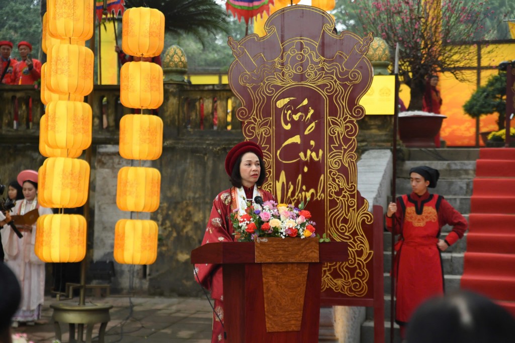 “Tống cựu nghinh tân” tái hiện tinh hoa Tết cung đình Thăng Long