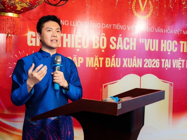 Ra mắt bộ sách “Vui học tiếng Việt”