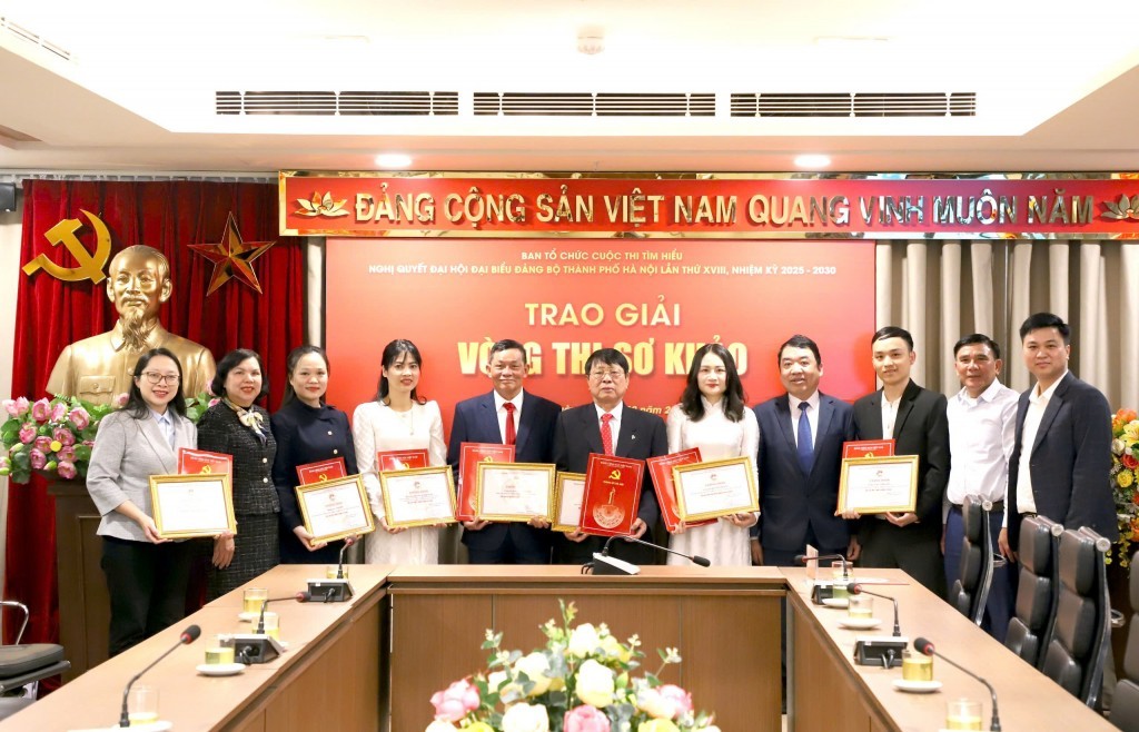 Hơn 800 nghìn người tham gia Vòng Sơ khảo Cuộc thi tìm hiểu Nghị quyết Đại hội Đại hội Đảng bộ TP Hà Nội lần thứ XVIII