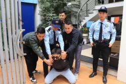 Công an Hà Nội: Diễn tập phòng, chống tội phạm cướp ngân hàng