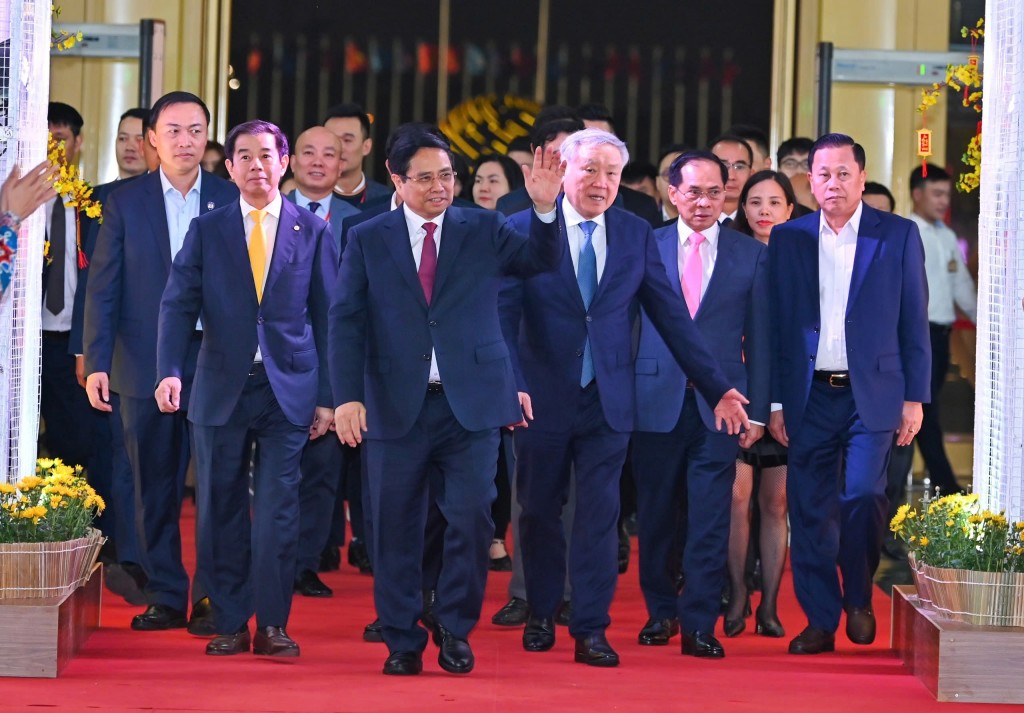 Thủ tướng Phạm Minh Chính dự lễ bế mạc Hội chợ Mùa Xuân