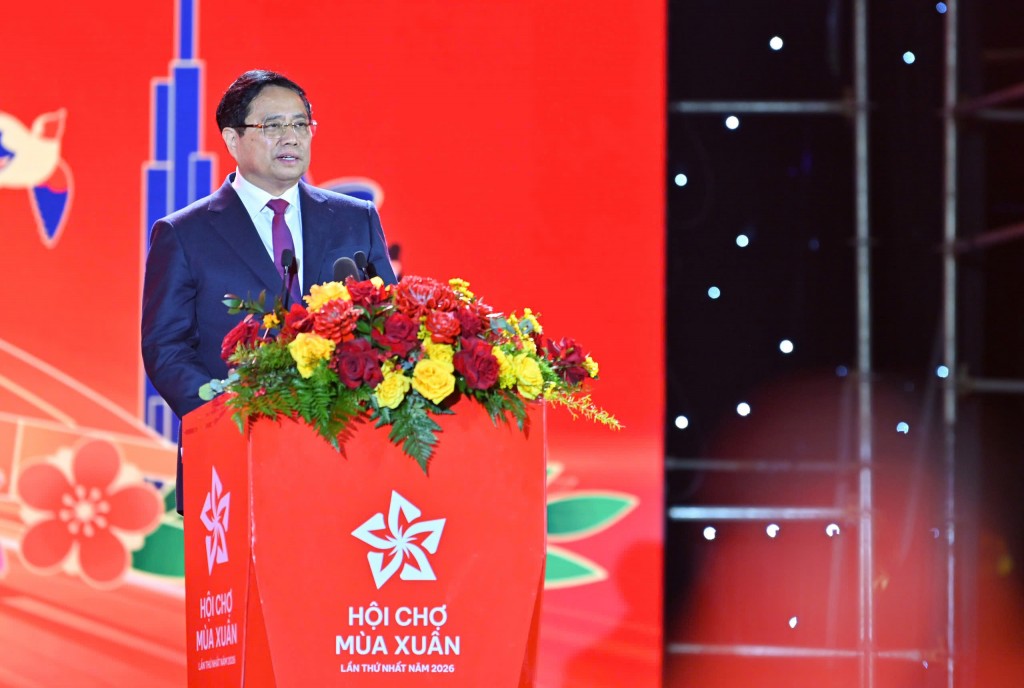Thủ tướng Phạm Minh Chính dự lễ bế mạc Hội chợ Mùa Xuân