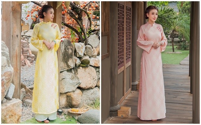 Diễn viên Hà Minh Ngọc nổi bật với áo dài du xuân Bính Ngọ 2026