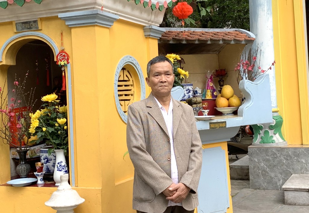 Ông Nguyễn Đình Tùng nói về nét đẹp văn hoá đi du xuân lễ chùa trong những ngày đầu năm mới Ông Nguyễn Đình Tùng nói về nét đẹp văn hoá đi du xuân lễ chùa trong những ngày đầu năm mới