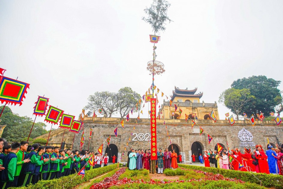 Các nghi lễ được tái hiện trang trọng