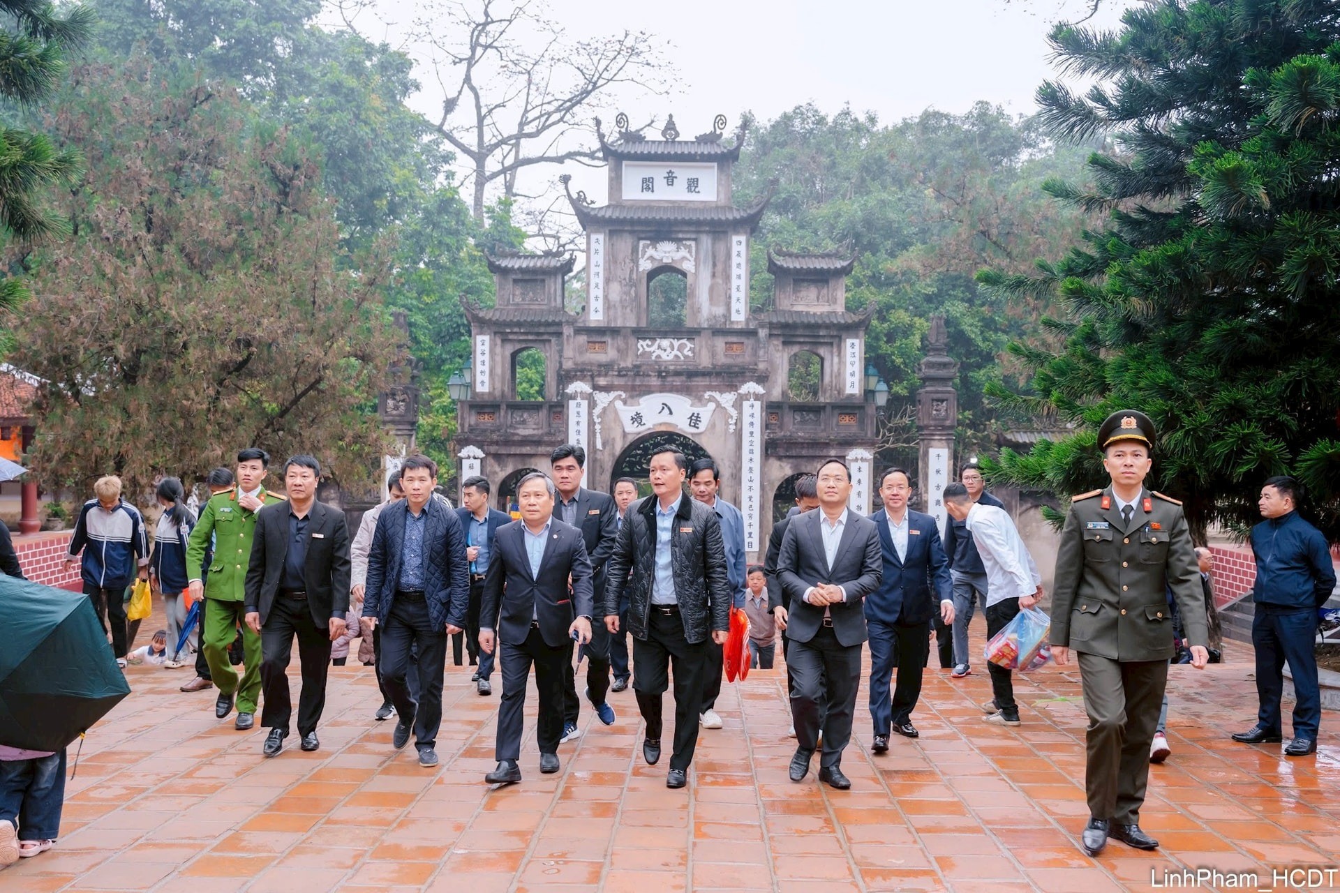 Chủ tịch UBND TP Hà Nội Vũ Đại Thắng ghi nhận nhiều nét đổi mới trong công tác tổ chức lễ hội năm nay. Ảnh: Linh Phạm