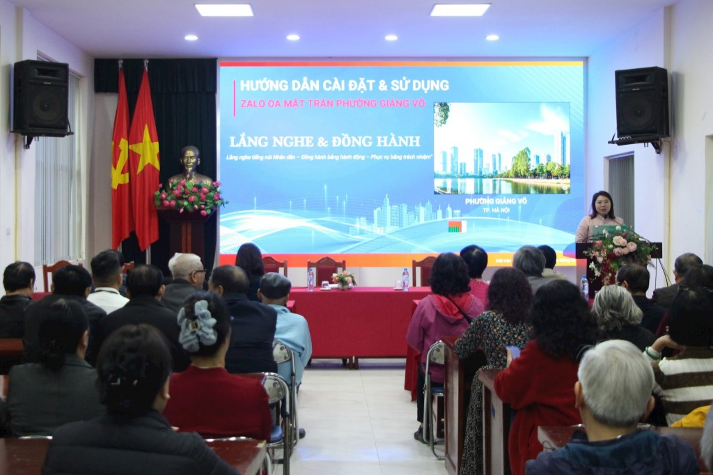 “Mặt trận số - dân vận thời 4.0”: Gõ cửa lòng dân bằng công nghệ