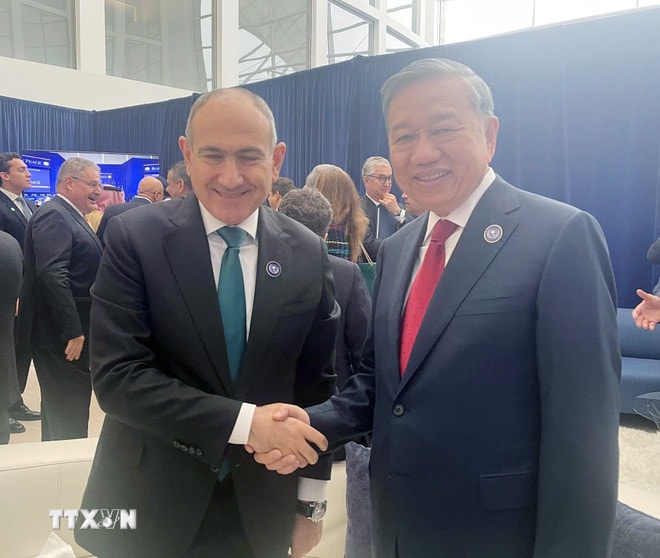 Tổng Bí thư Tô Lâm kết thúc chuyến tham dự cuộc họp khai mạc Hội đồng Hòa bình về Gaza