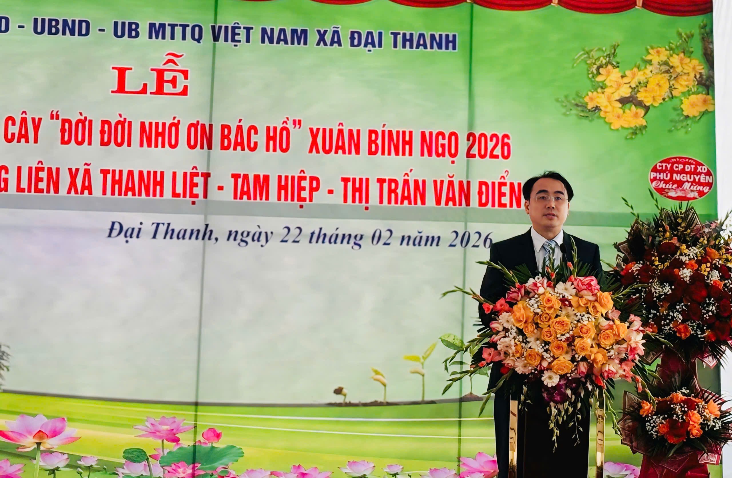 Xã Đại Thanh khởi công tuyến đường liên xã trị giá 336 tỷ đồng