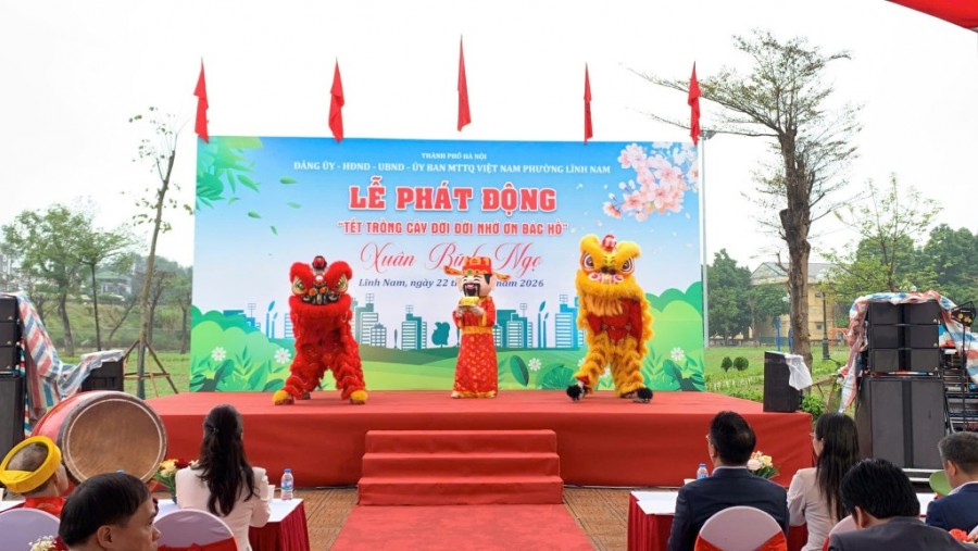 Không khí rộn ràng đầu xuân trong Lễ phát động