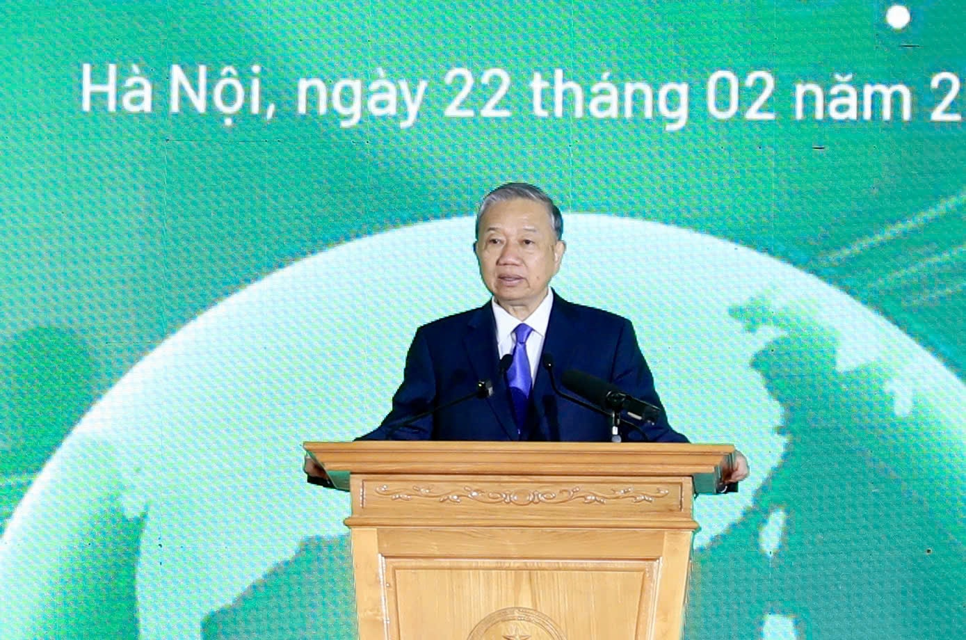 Tổng Bí thư Tô Lâm: Trồng thêm một cây xanh là gửi thêm một niềm tin vào tương lai