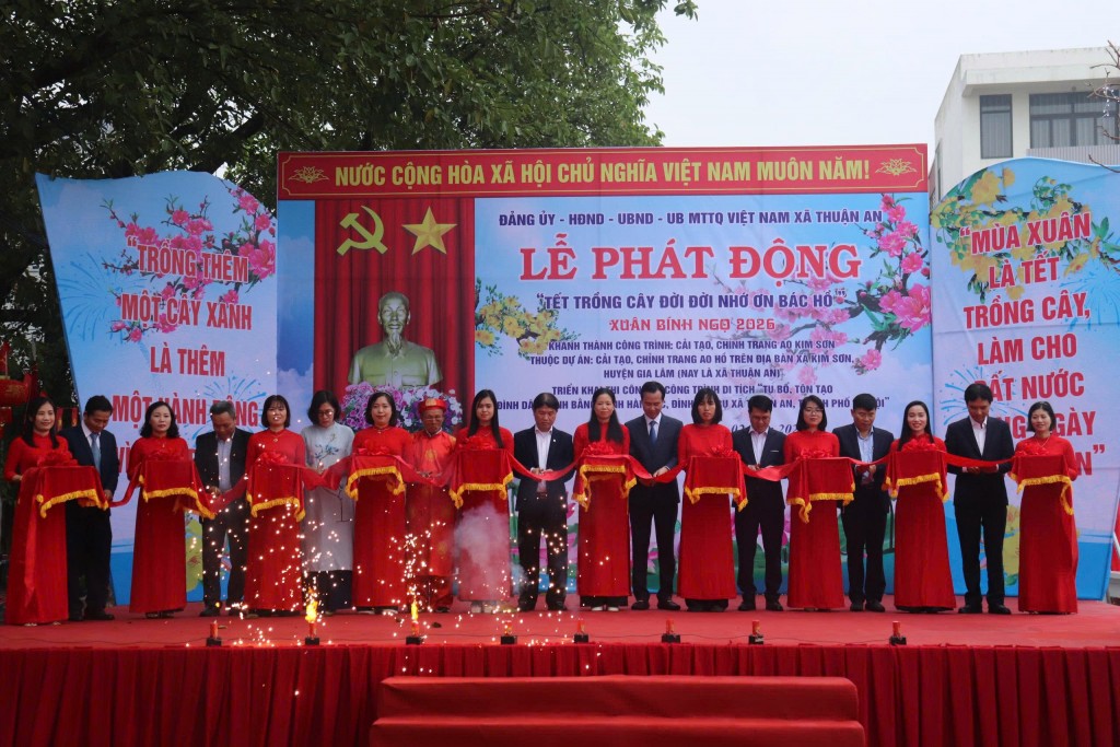 Xã Thuận An phát động Tết trồng cây và khánh thành, thi công các dự án trên địa bàn Xã Thuận An phát động Tết trồng cây và khánh thành, thi công các dự án trên địa bàn