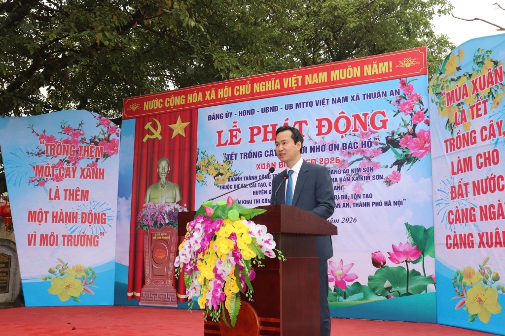 Xã Thuận An phát động Tết trồng cây và khánh thành, thi công các dự án trên địa bàn Xã Thuận An phát động Tết trồng cây và khánh thành, thi công các dự án trên địa bàn