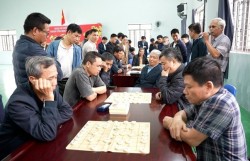 Khởi tranh Giải cờ tướng xã Dương Hòa mừng Xuân Bính Ngọ 2026