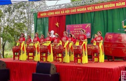 Rộn ràng hội làng đình Đại Lan, xuân kết nối cộng đồng