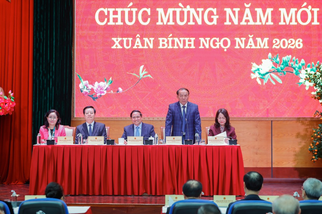 Thủ tướng Phạm Minh Chính tới thăm, làm việc với Bộ Văn hóa, Thể thao và Du lịch - Ảnh: VGP/Nhật Bắc Thủ tướng Phạm Minh Chính tới thăm, làm việc với Bộ Văn hóa, Thể thao và Du lịch - Ảnh: VGP/Nhật Bắc