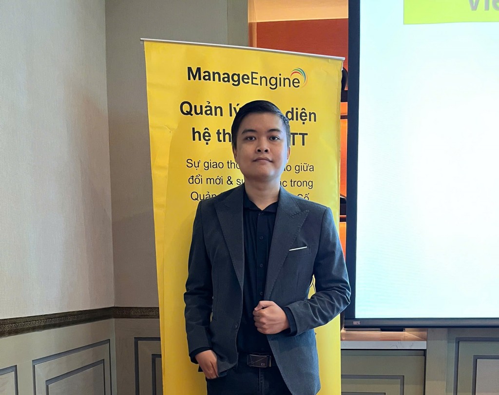 Ông Phạm Huân, Giám đốc Kỹ thuật Khu vực tại Việt Nam, ManageEngine Ông Phạm Huân, Giám đốc Kỹ thuật Khu vực tại Việt Nam, ManageEngine