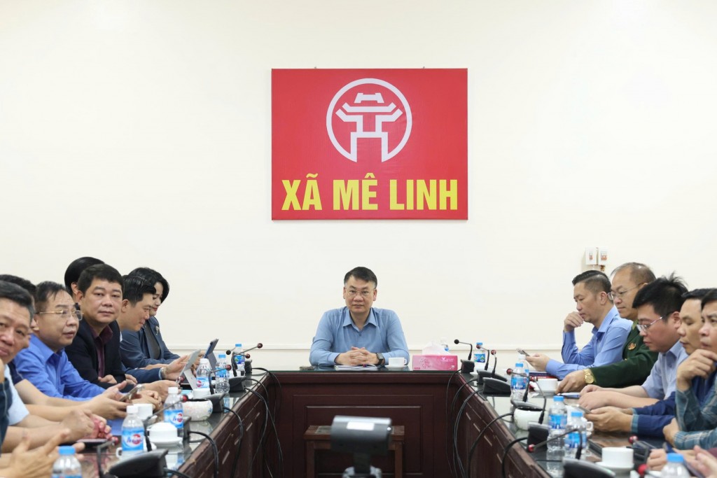 Điểm cầu xã Tiến Thắng, thành phố Hà Nội Điểm cầu xã Tiến Thắng, thành phố Hà Nội