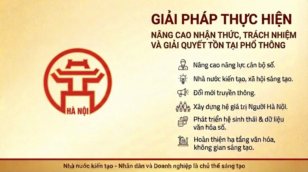 Văn hóa là nền tảng - Sáng tạo là động lực: Hà Nội tạo xung lực phát triển mới
