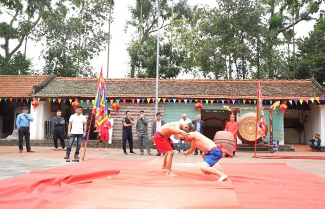 Sẵn sàng khai hội vật dân tộc truyền thống xã Dương Hoà