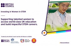 Chương trình Học bổng ASEAN – Vương quốc Anh khối ngành STEM dành cho nữ giới đã chính thức nhận đơn đăng ký