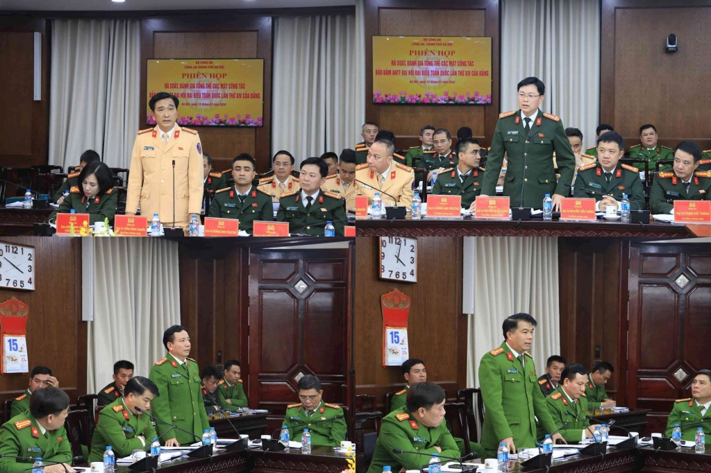 Hội nghị rà soát, đánh giá công tác bảo đảm an ninh, trật tự (ANTT) phục vụ cuộc bầu cử đại biểu Quốc hội khóa XVI và đại biểu HĐND các cấp nhiệm kỳ 2026-2031 trên địa bàn Thành phố.