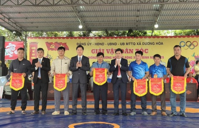 Giải vật truyền thống xã Dương Hòa: Giữ lửa tinh thần thượng võ