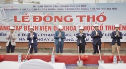 Động thổ nâng cấp Bệnh viện đa khoa Y học cổ truyền Hà Nội