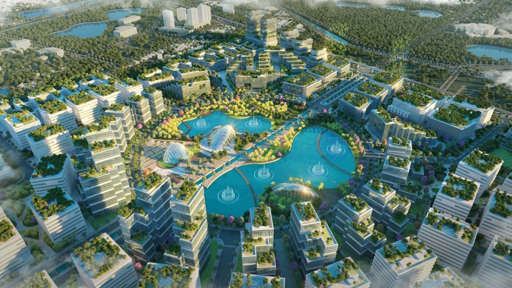 Phối cảnh dự án Khu Công nghệ cao Sinh học Hà Nội (Ảnh minh hoạ)