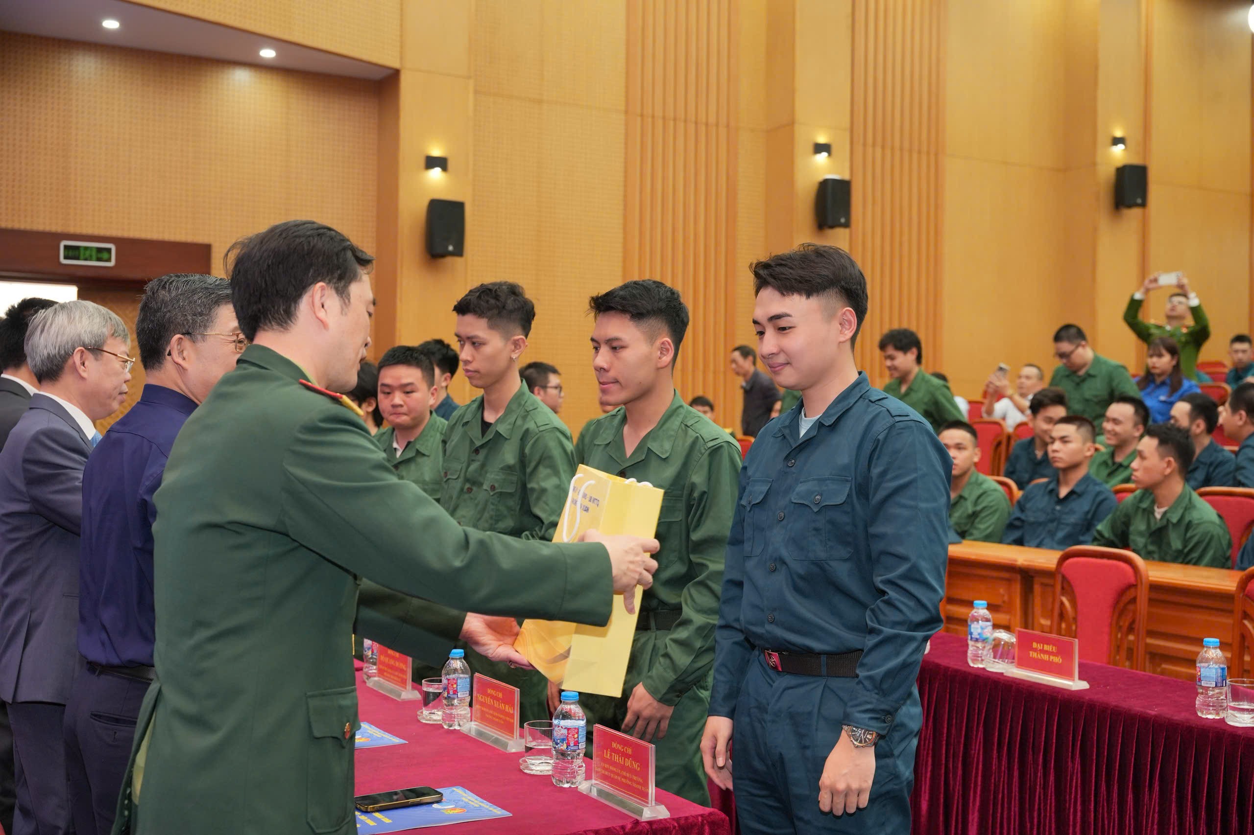 32 thanh niên phường Thanh Xuân sẵn sàng lên đường nhập ngũ năm 2026