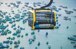 Cáp treo Hòn Thơm và Bà Nà lọt top trải nghiệm ngoạn mục nhất Châu Á