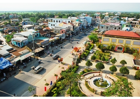 Thị xã Điện bàn (Quảng Nam) đang trong quá trình đô thị hóa một cách nhanh chóng