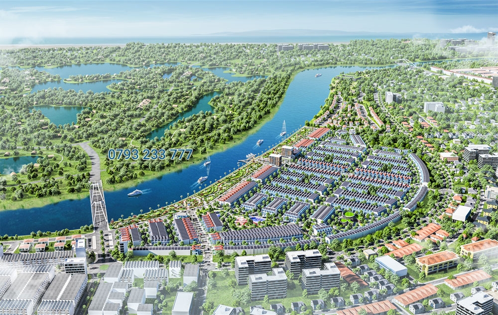 Theo quy hoạch, nhiều khu đô thị sẽ hình thành dọc hai bên bờ sông Cổ Cò