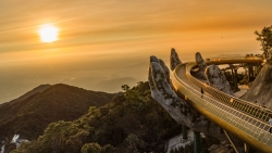 Cầu Vàng trên Ba Na Hills đứng top 1 các kỳ quan mới của thế giới