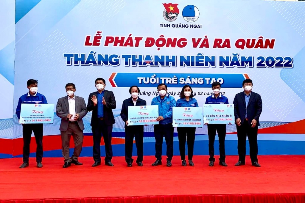 Lễ phát động và ra quân Tháng Thanh niên