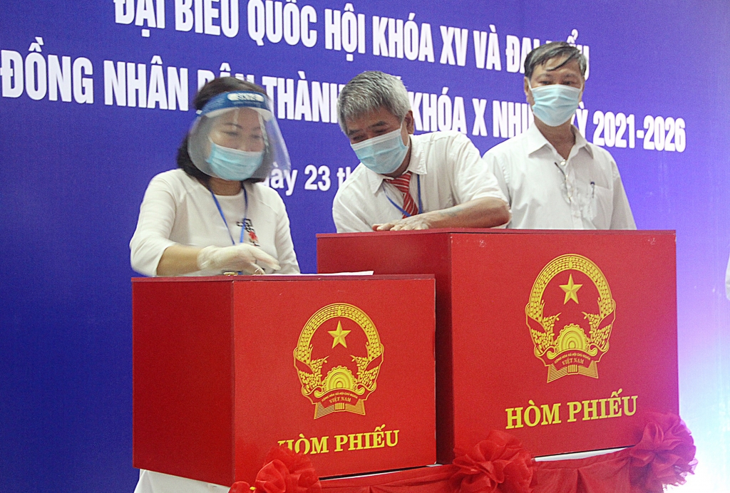 Hơn 750 ngàn cử tri thành phố Đà Nẵng nô nức đi bầu cử