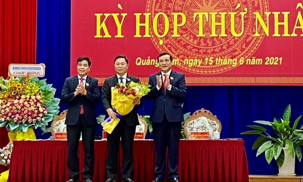 ông Lê Trí Thanh được bầu giữ chức Chủ tịch UBND tỉnh Quảng Nam nhiệm kỳ 2021-2026 