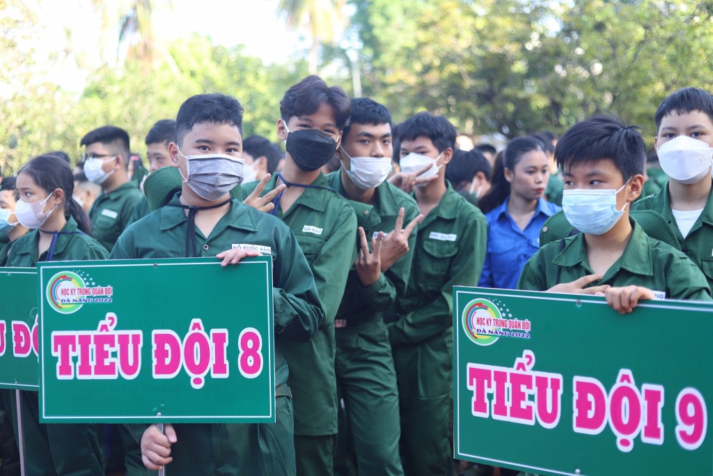 Đà Nẵng: 140 “chiến sĩ nhí” tham gia Học kỳ quân đội