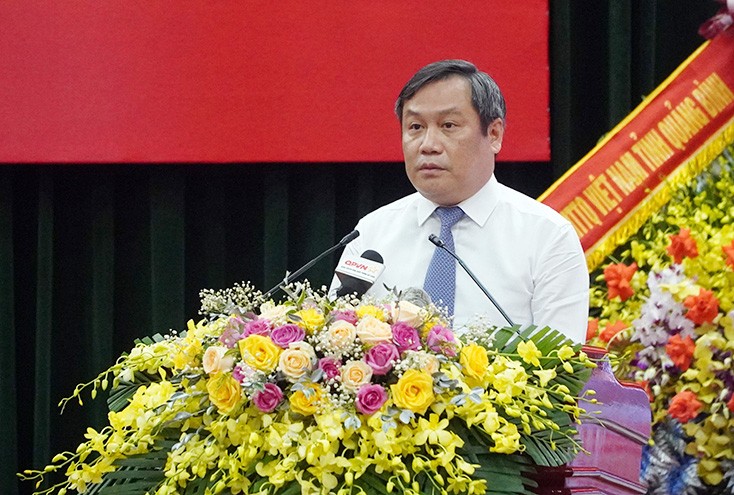 Ông Vũ Đại Thắng - Bí thư Tỉnh ủy, Trưởng đoàn đại biểu Quốc hội tỉnh Quảng Bình làm Trưởng ban Chỉ đạo.