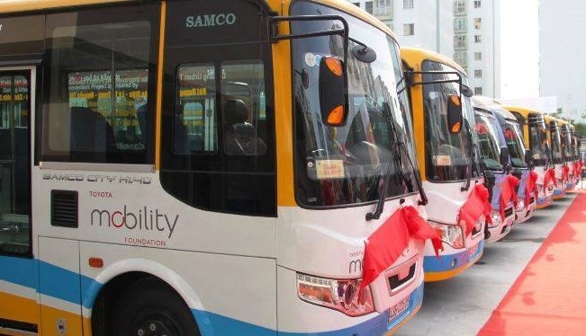 Đà Nẵng sẽ ngừng khai thác tuyến xe buýt R14 từ ngày 1/7/2021 (Ảnh M.H) 