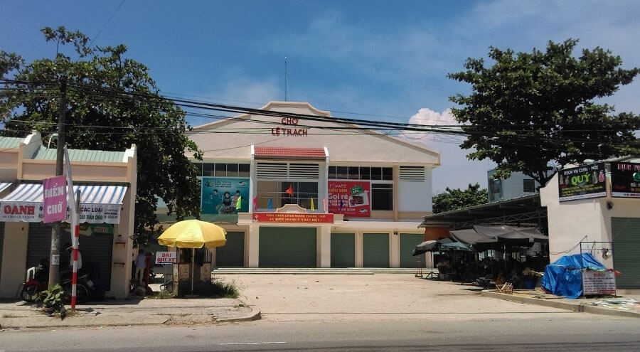 Chợ Lệ Trạch tạm dừng hoạt động từ 7 giờ ngày 13/7 (Nguồn top1danang.com) 